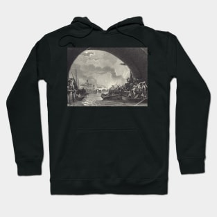 Escaping The Great Fire of London 1666 Hoodie